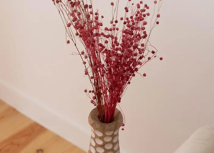 Cozy Bohemian Flat- Berry * Lisboa